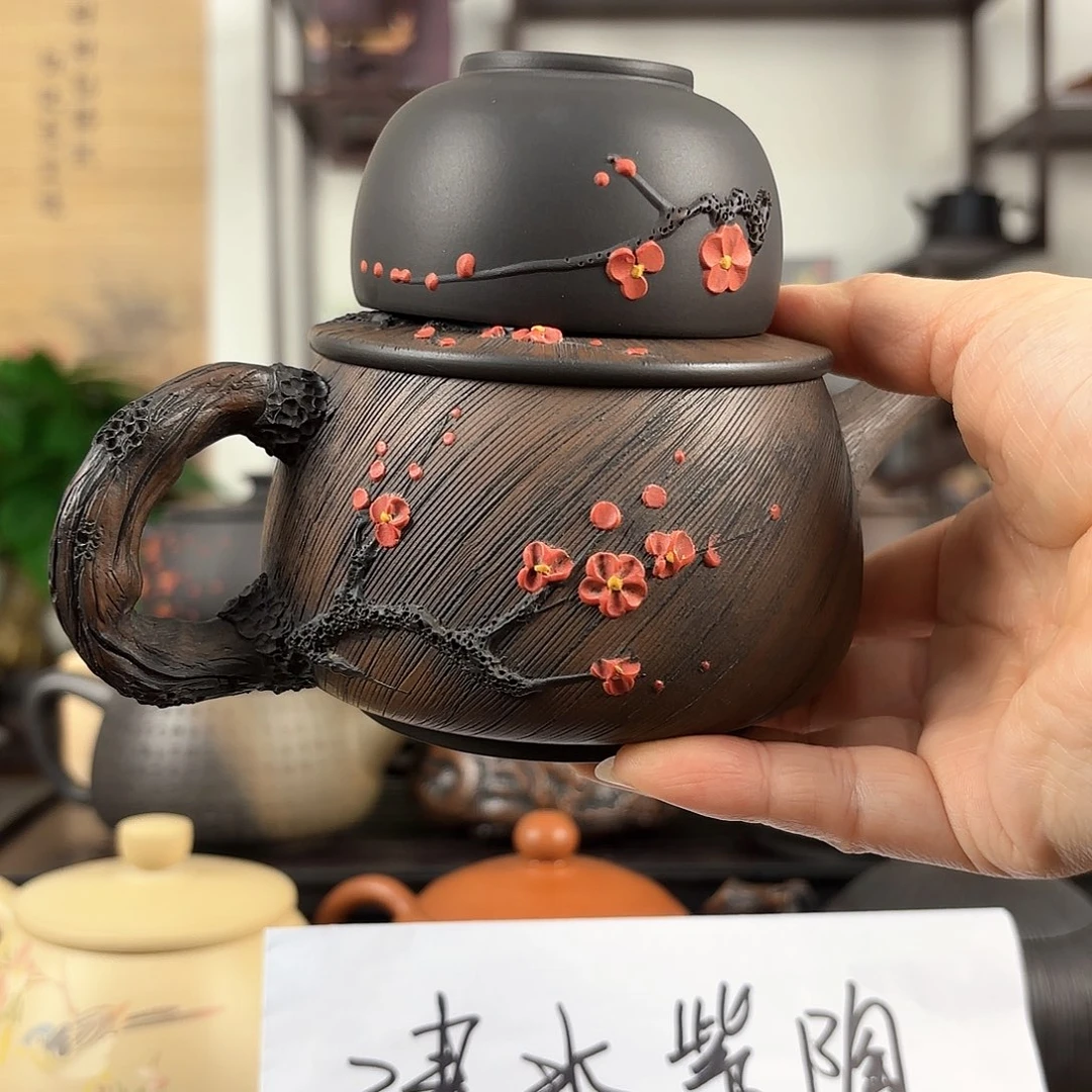 壶云南建水紫陶茶壶不带礼盒