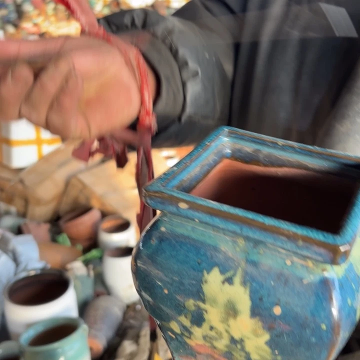 红陶口径 高度 花盆