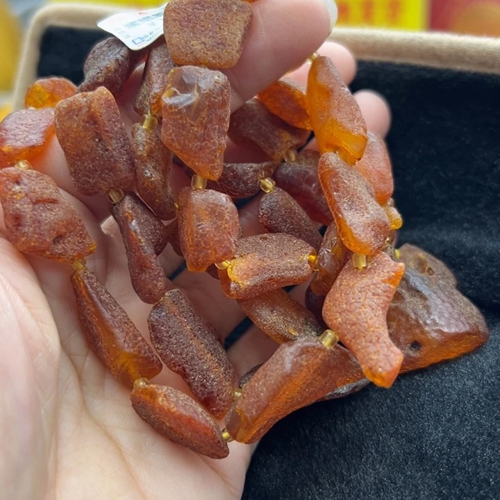 琥珀未镶嵌珠宝奇石