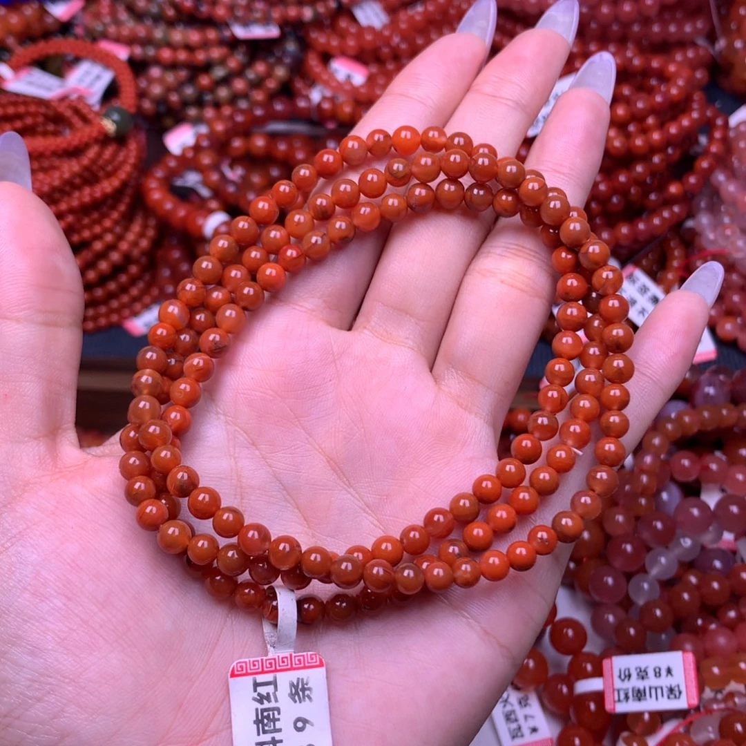 未镶嵌手链南红玛瑙41号卡5