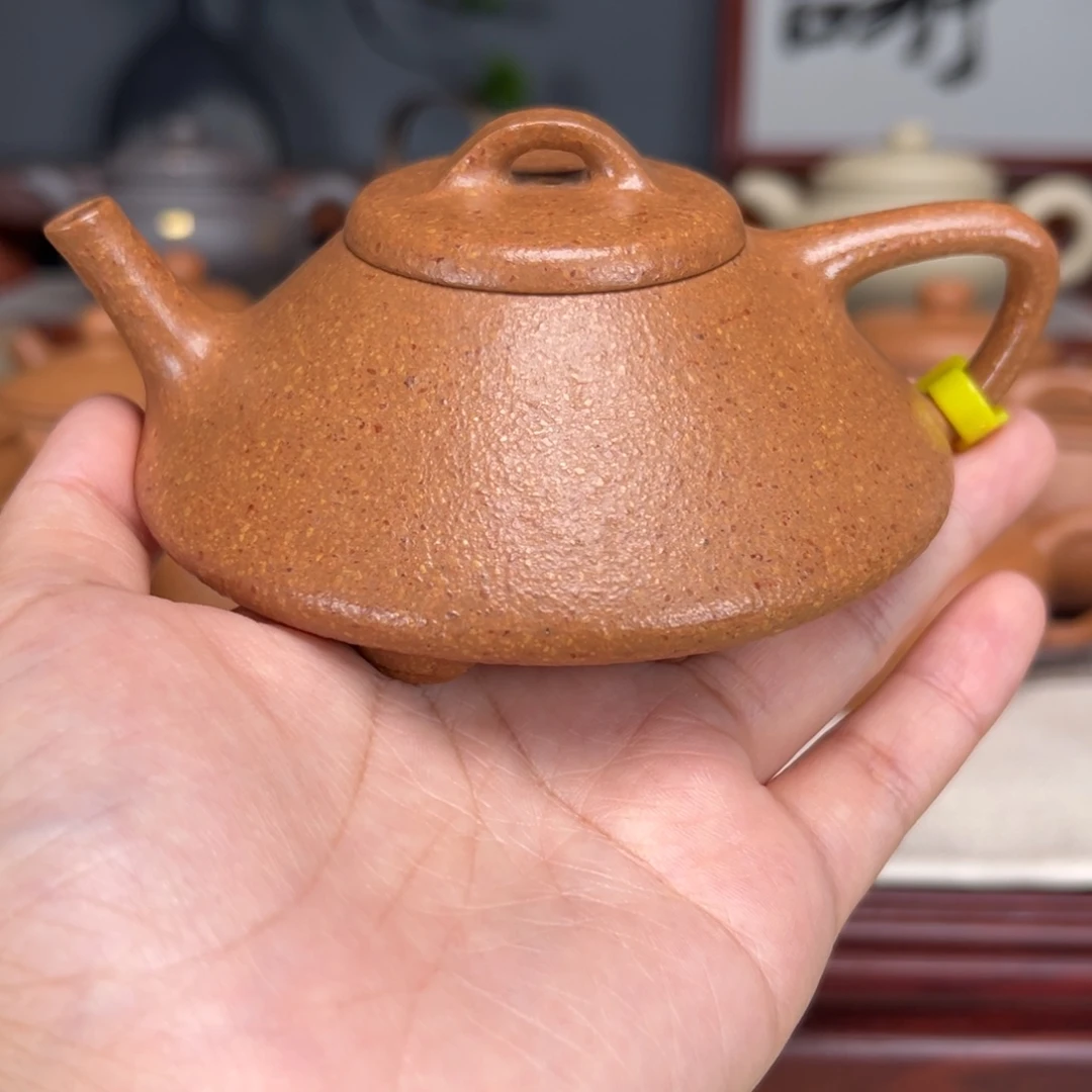 茶壶紫砂梨皮黄的160