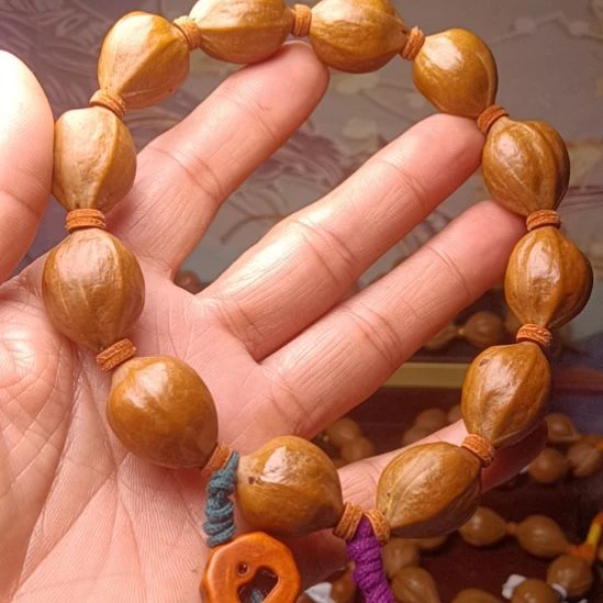 橄榄核手串/手链橄榄核手串鸡血红1.6