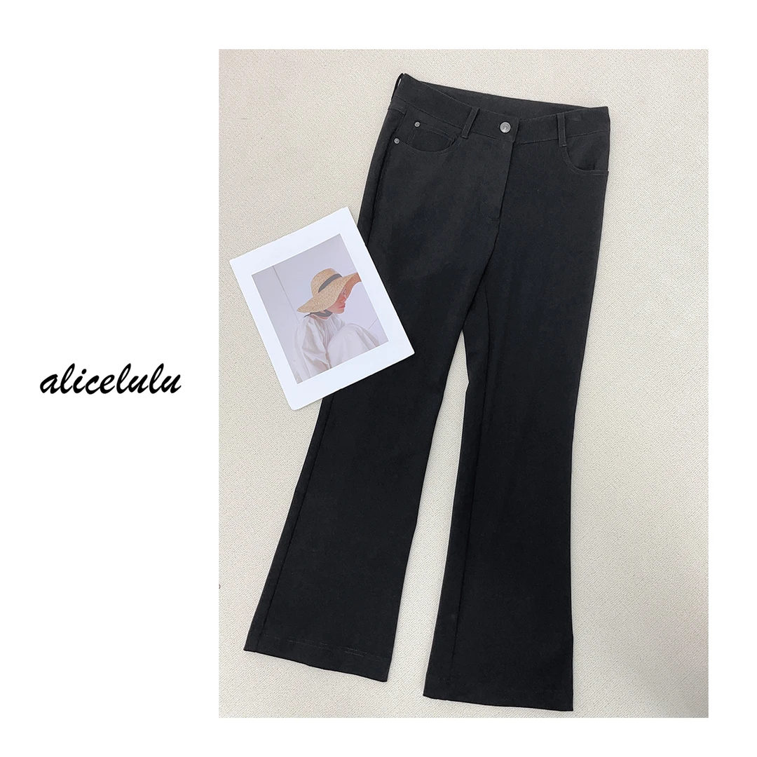 1 ALICE “必不可少”休闲裤 微喇显瘦 万搭经典 S621728E