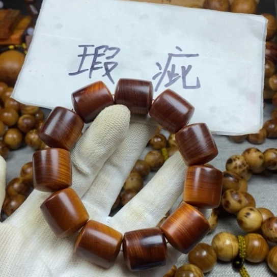 柏木（崖柏）手串/手链瑕疵桶珠