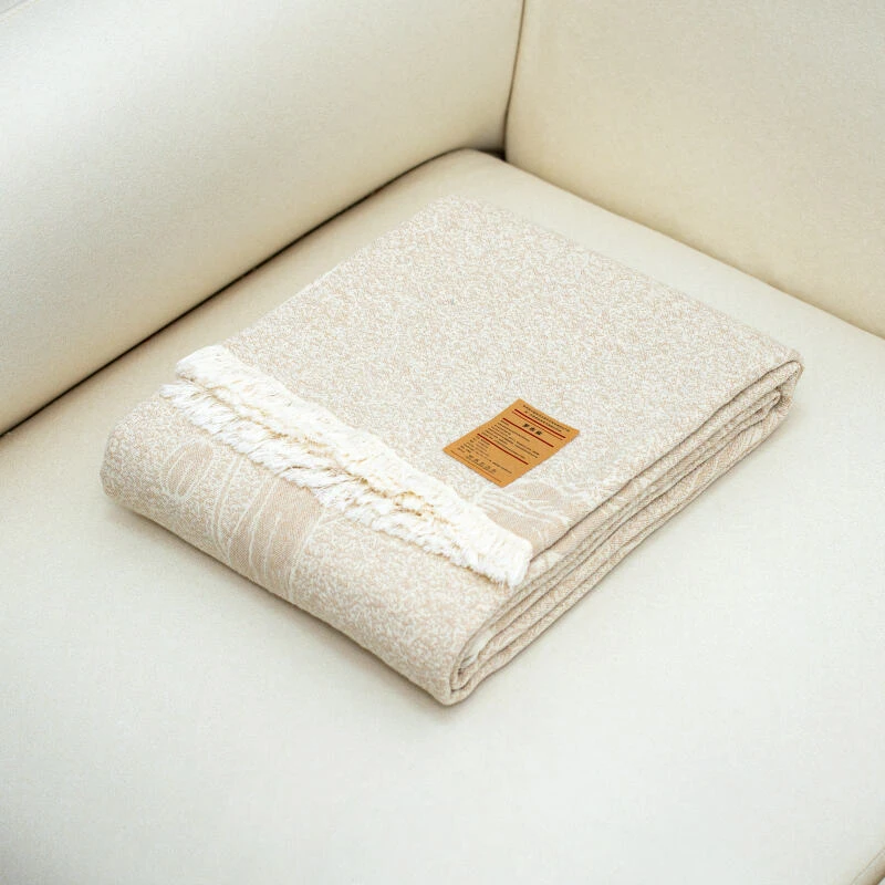 【京会社】流苏盖毯风铃草