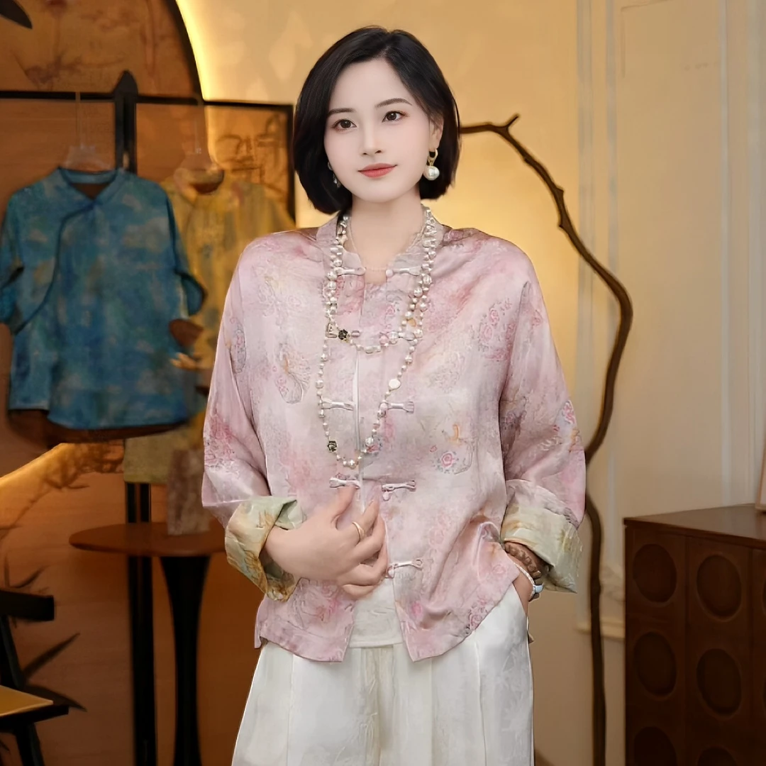 【凤求凰】新款新中式国风高定设计质感可双面穿宽松外套