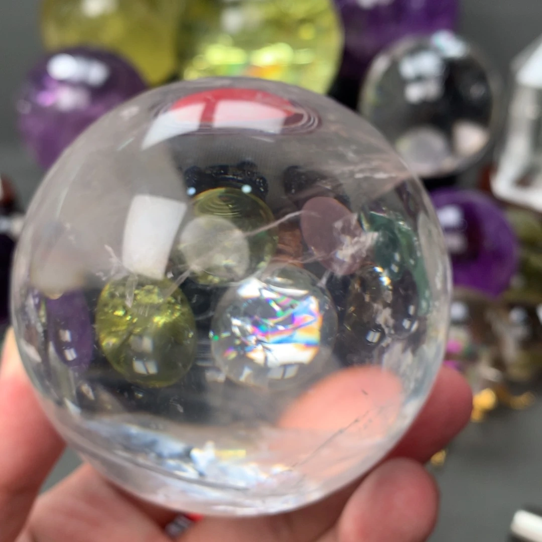 未镶嵌珠宝半成品水晶水晶8.5