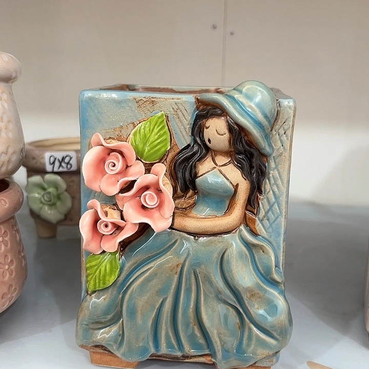 红陶粗陶花盆粗陶花盆