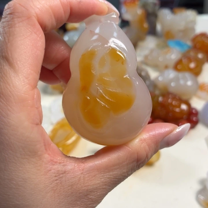 玛瑙/玉髓未镶嵌吊坠(不含链)