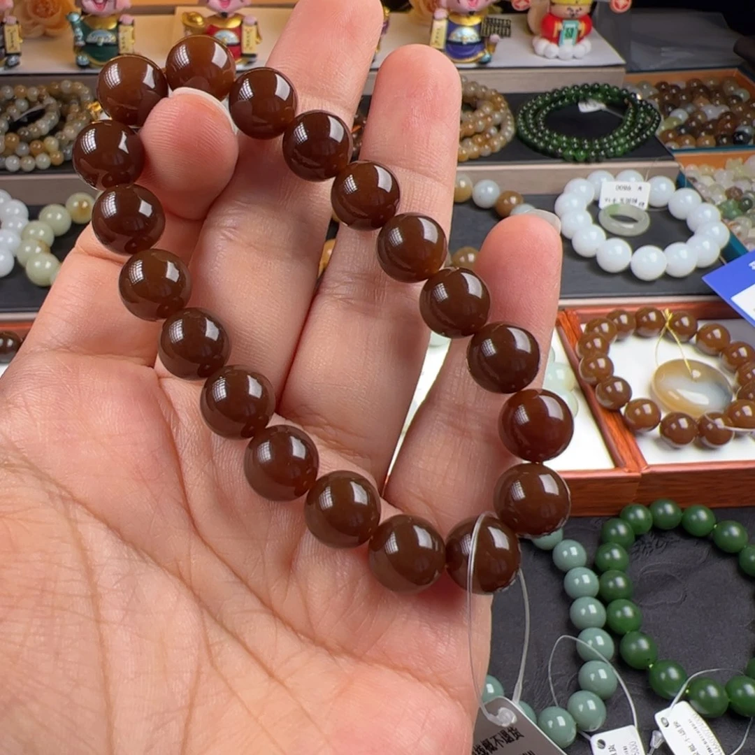 风***月手链未镶嵌和田玉