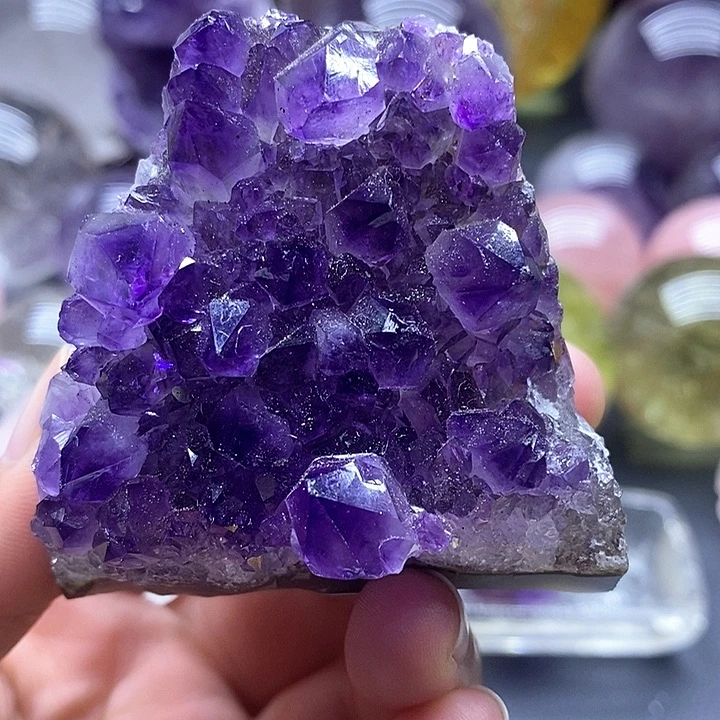 大型摆件（非配饰）未镶嵌水晶664紫水晶