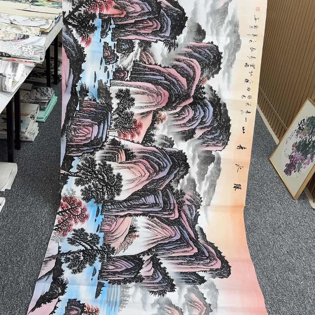 国画纯手绘字画作品