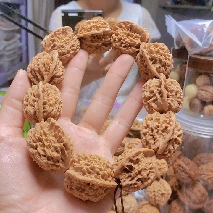 【闪购商品】文玩核桃把件36乾隆纹手持