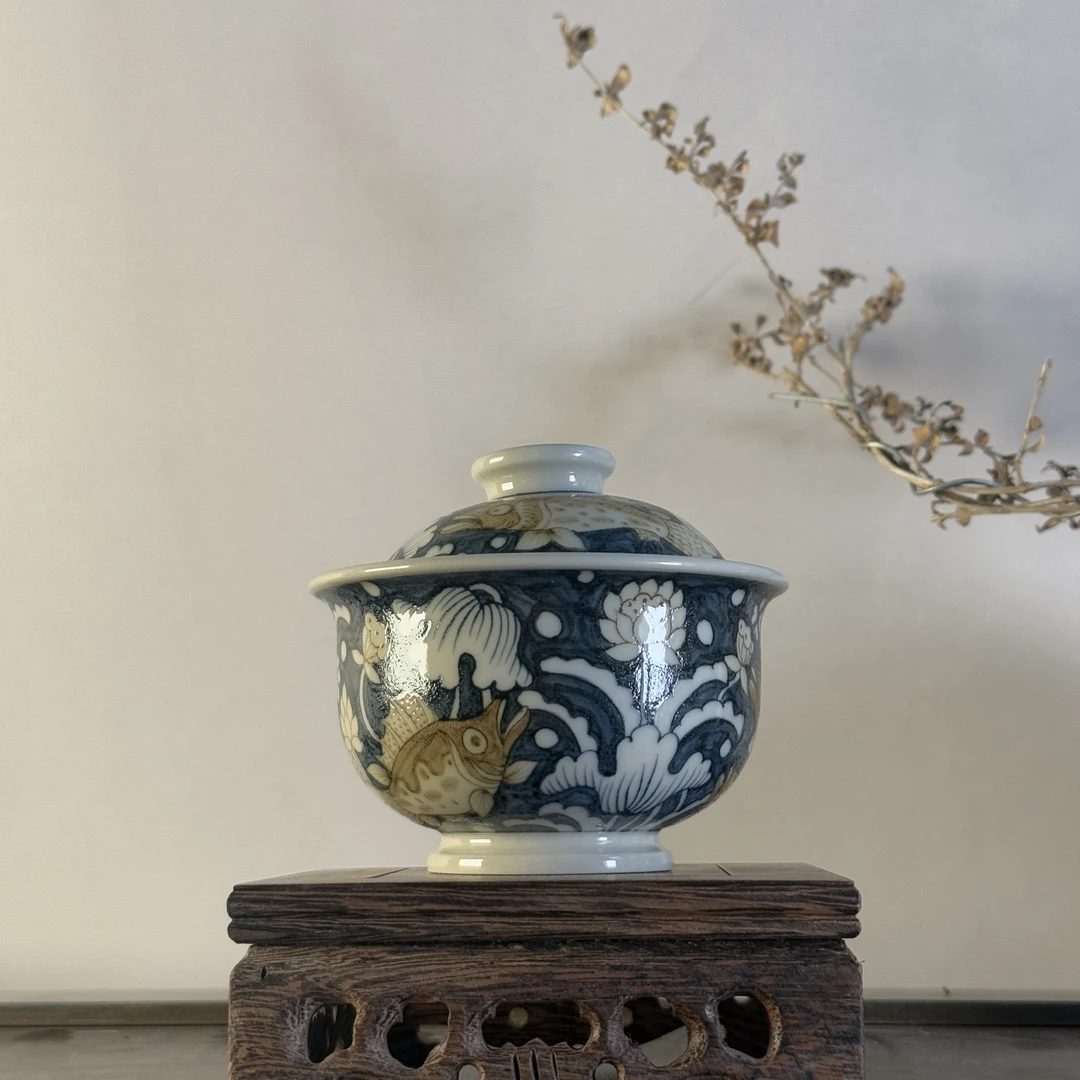 立勤堂 九鳜盖碗LQ106