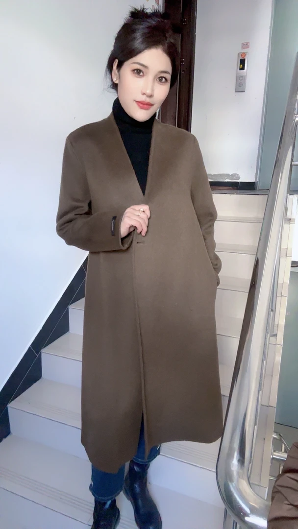 双面泥外套百搭款