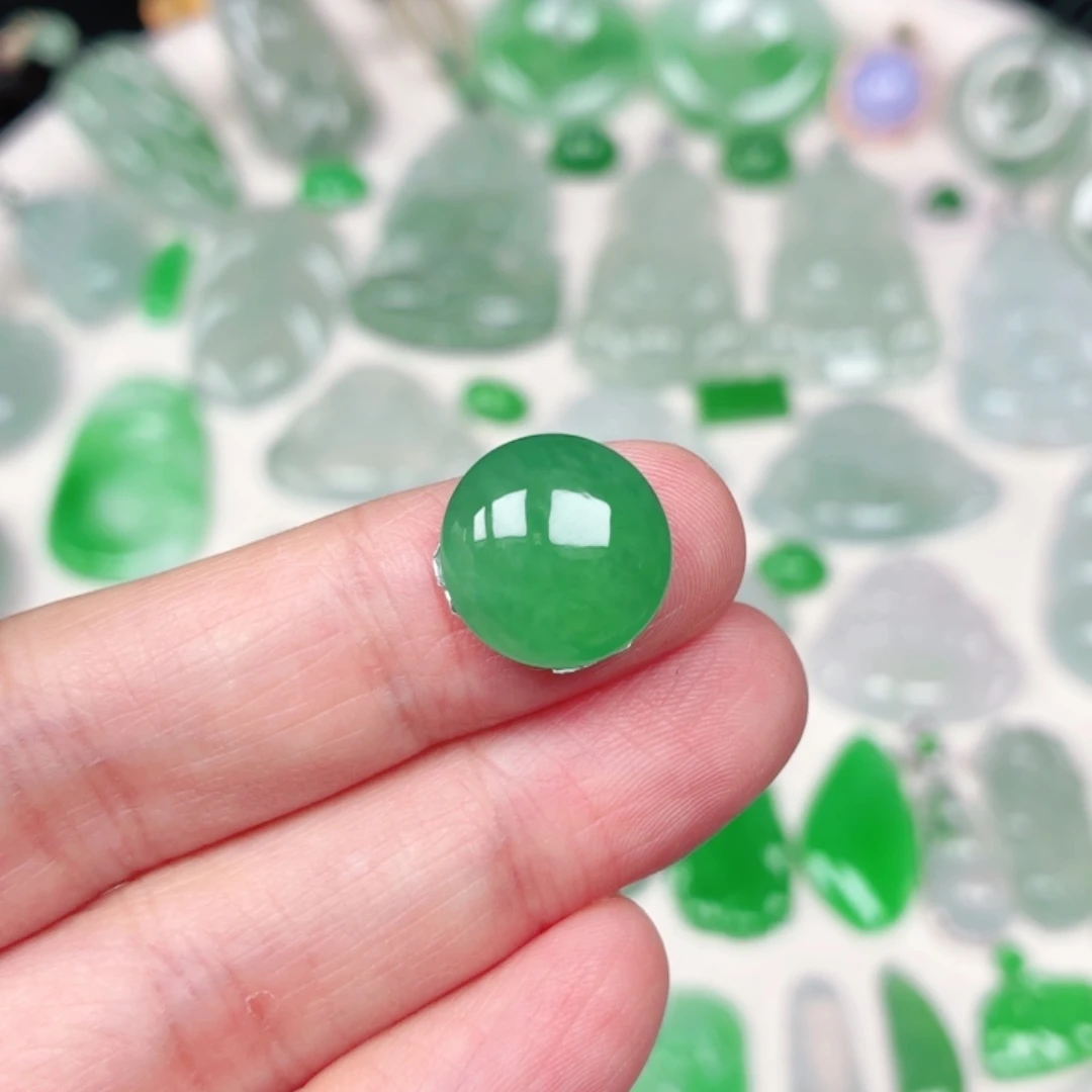 颈饰未镶嵌翡翠缅甸天然A货翡翠