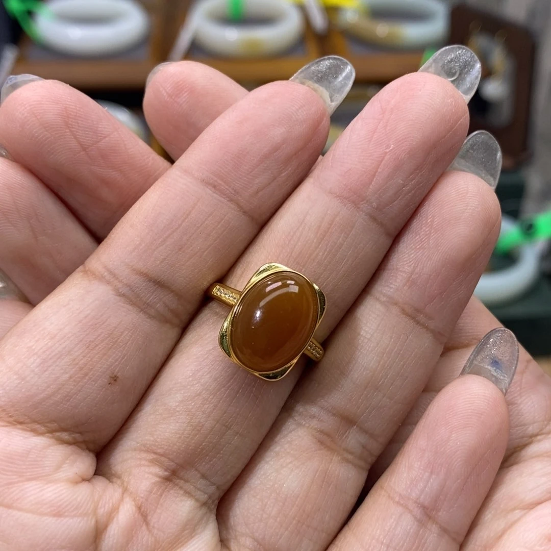 和田玉戒指未镶嵌