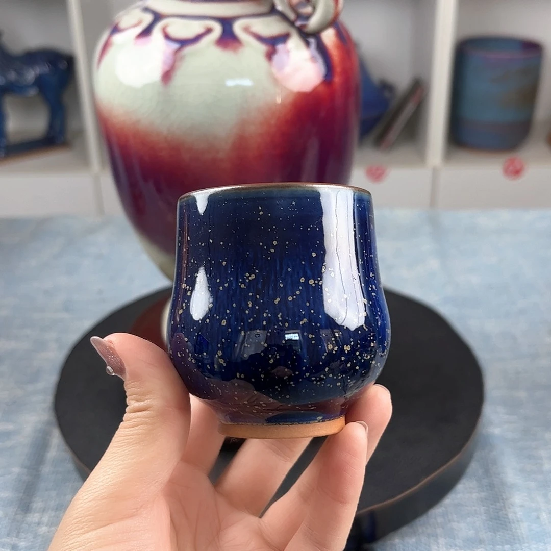 瓷片主人杯工艺品