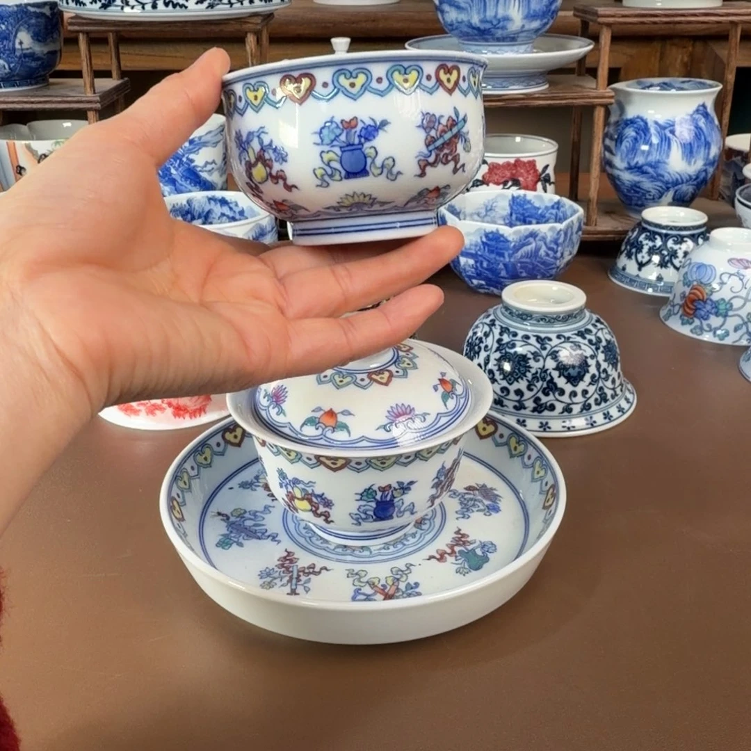 景德镇陶瓷手工手绘