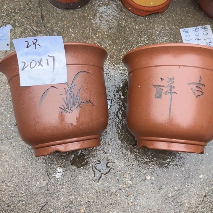 紫砂花盆特价商品