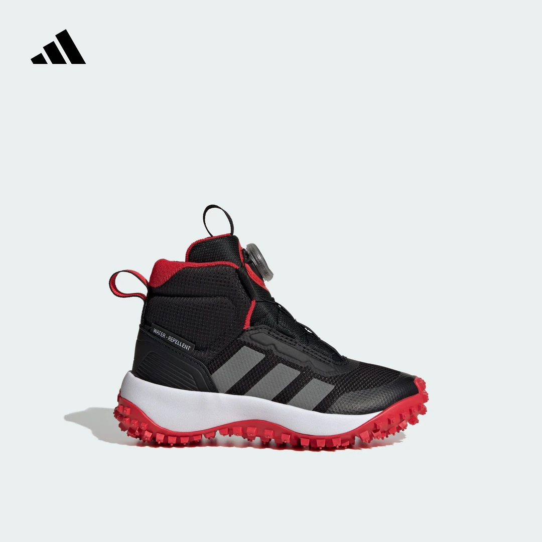 adidas阿迪达斯官方男小童旋钮休闲运动鞋 FORTATRAIL BOA JR3105