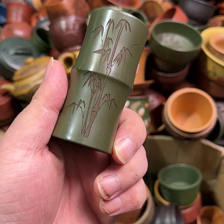 紫砂茶杯全手工紫砂主人杯