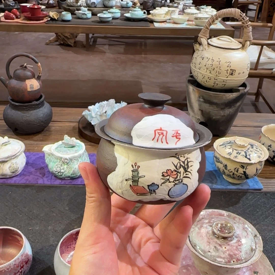 景德镇手作器皿了