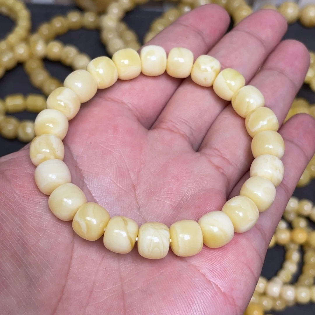 蜜蜡未镶嵌裸石蜜蜡手串10mm