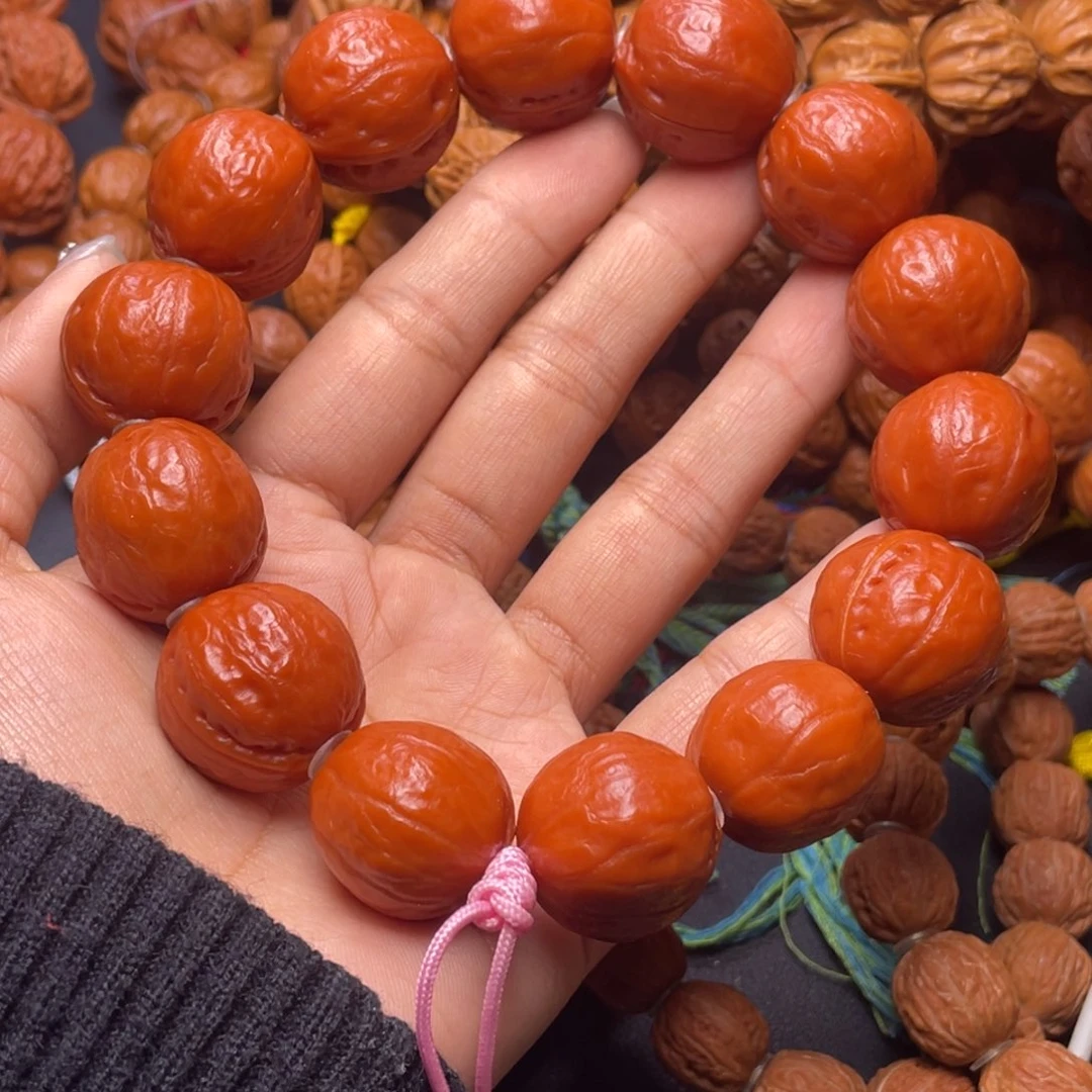 文玩核桃吊坠马***来小柿子