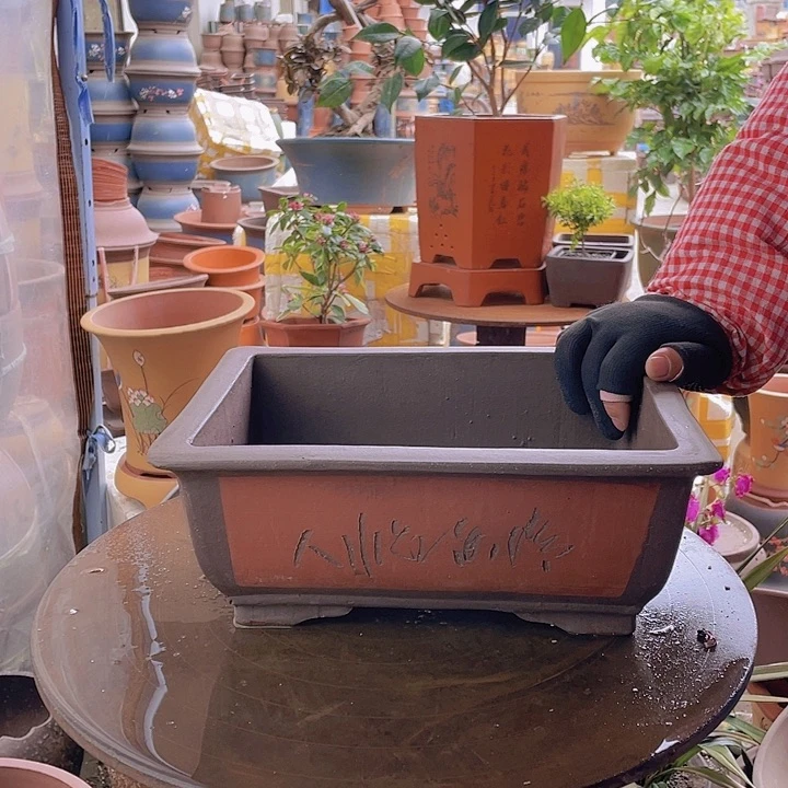 紫砂宜兴紫砂红马槽31