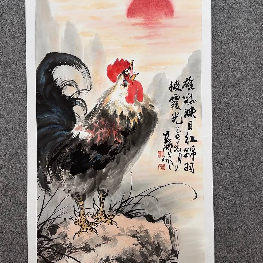 国画娄鹏老师手绘作品