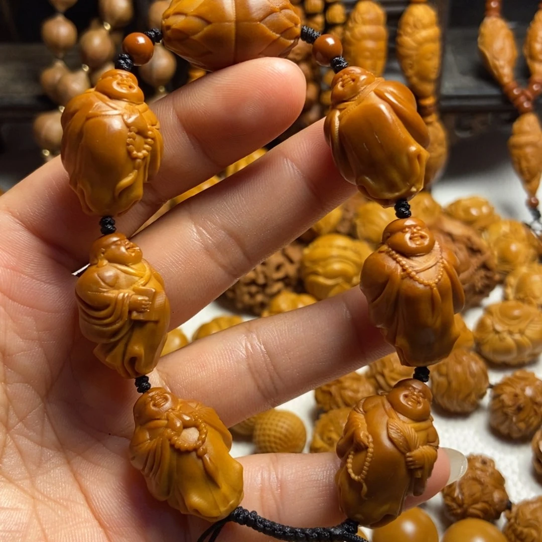 【闪购商品】橄榄核手串/手链六合弥勒