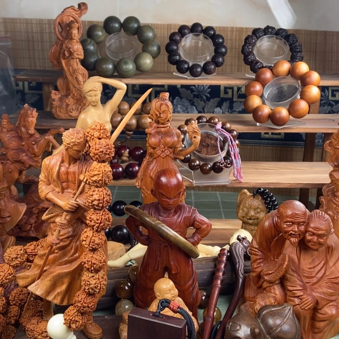 维腊木（绿檀）手串/手链柠***3