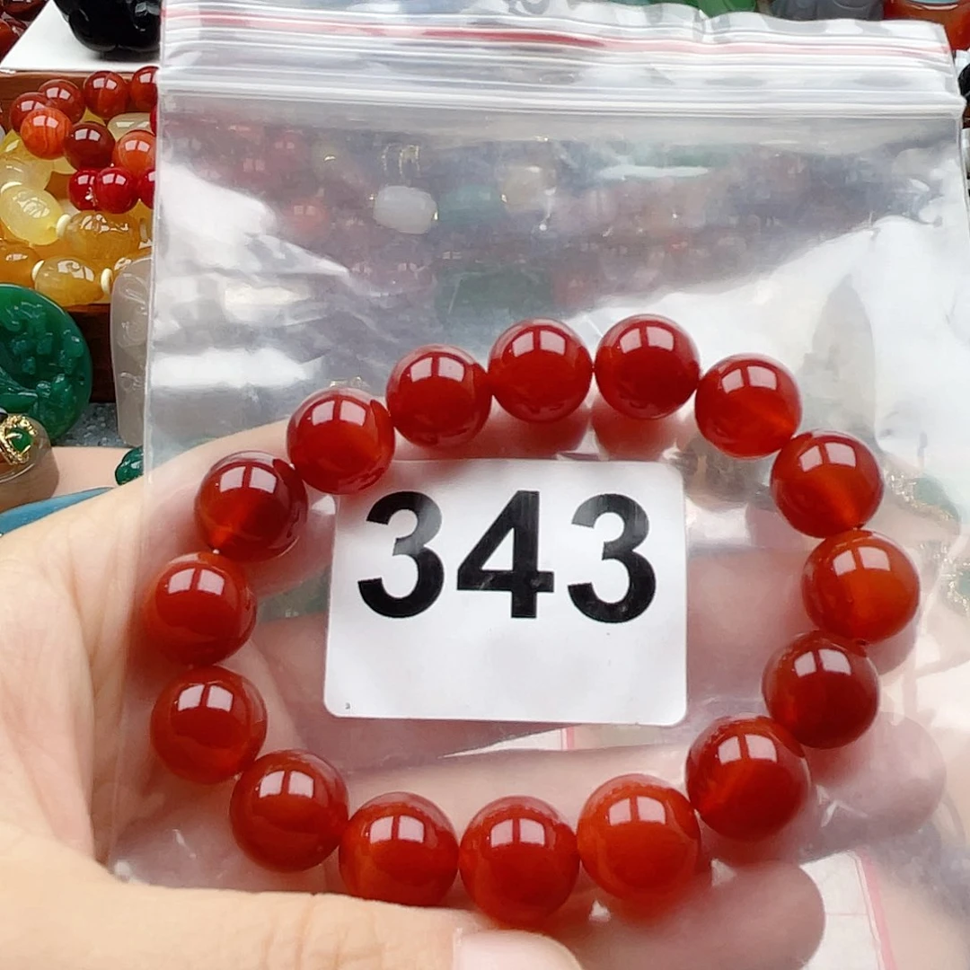 玛瑙/玉髓颈饰合金心*