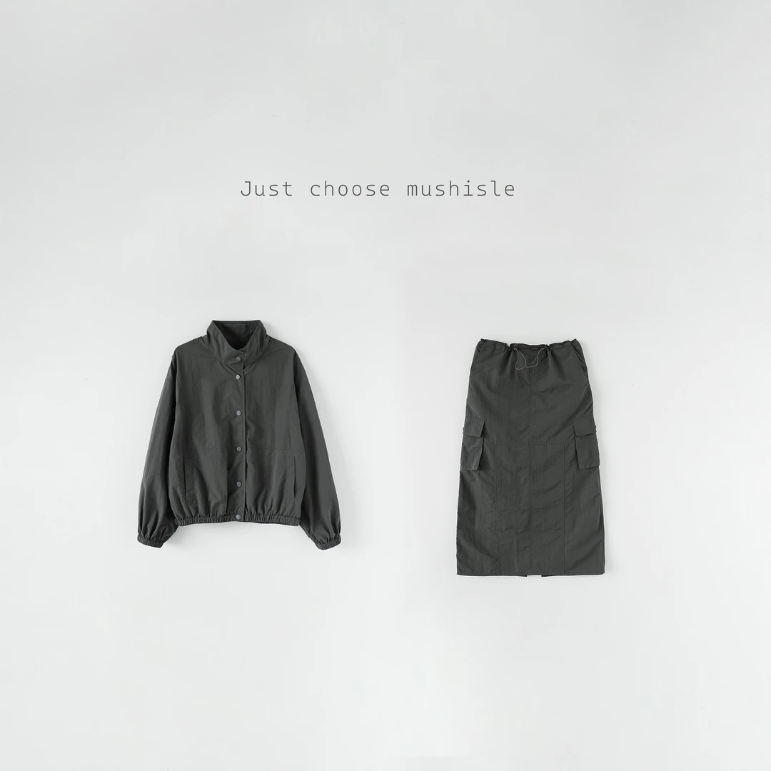 又妈定制高品质女装秋冬款新款工装套装休闲时尚两件套N032