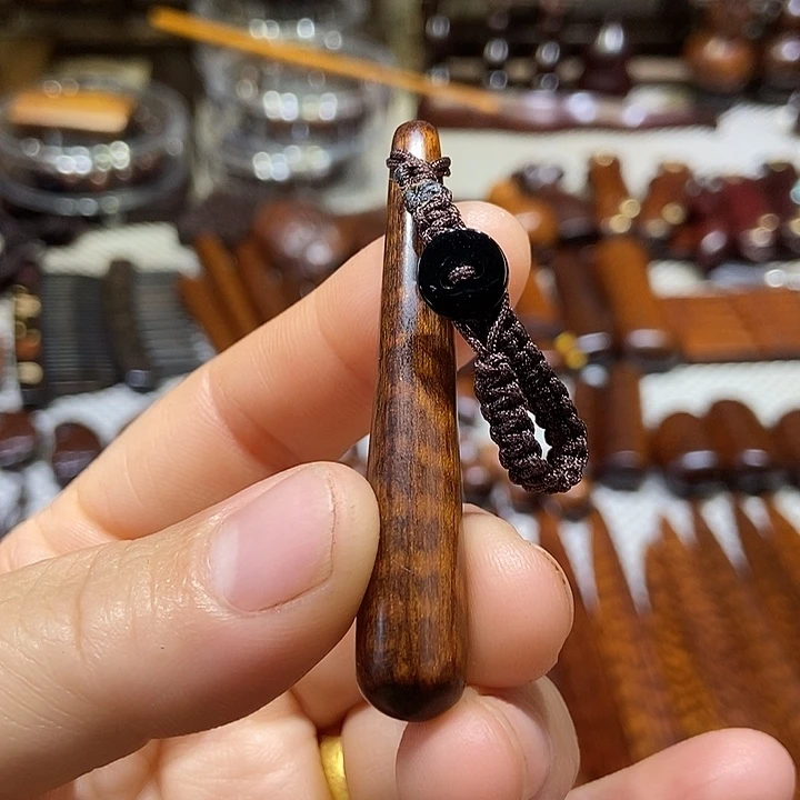 南美蛇纹木钥匙扣一个