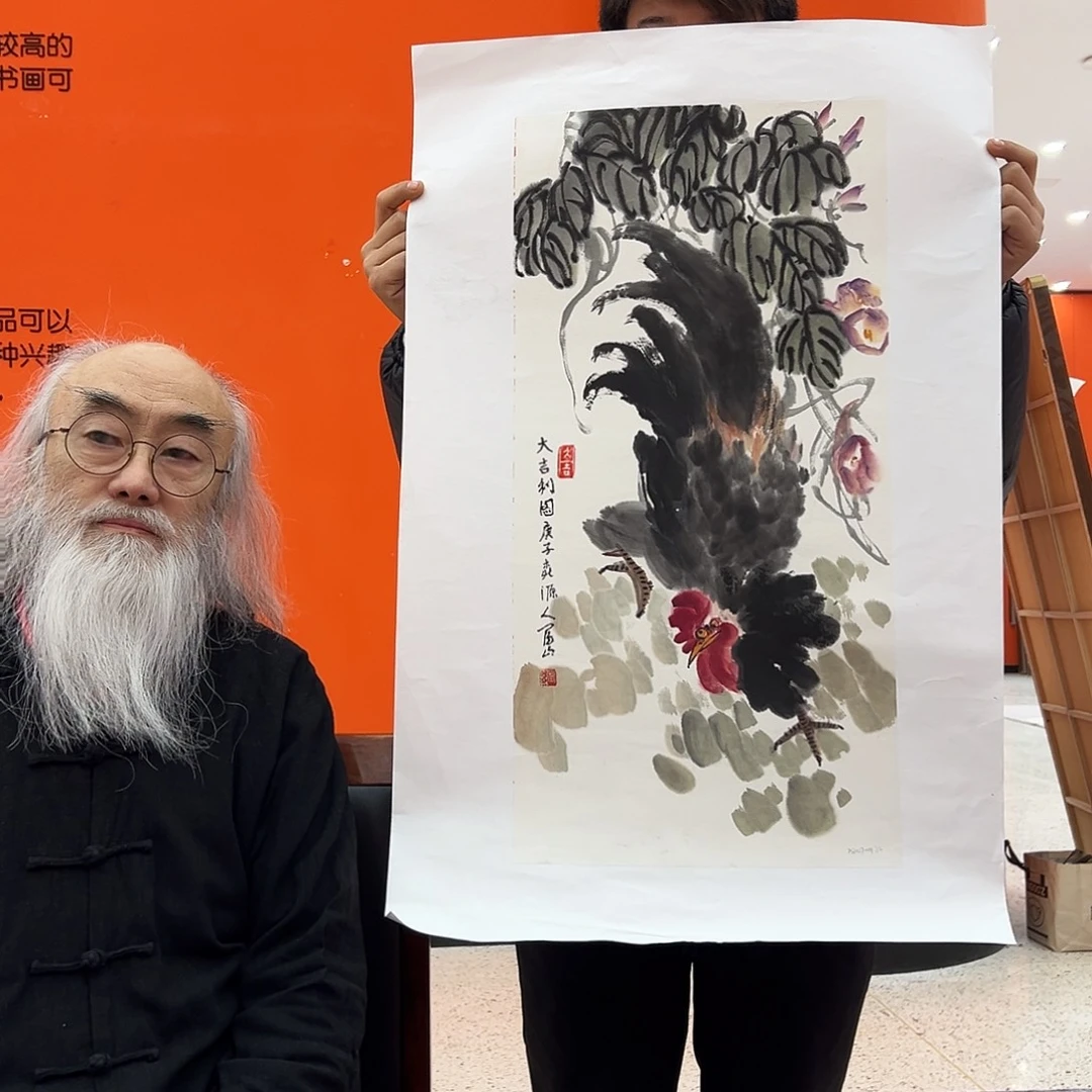 国画孙立芳展览原作