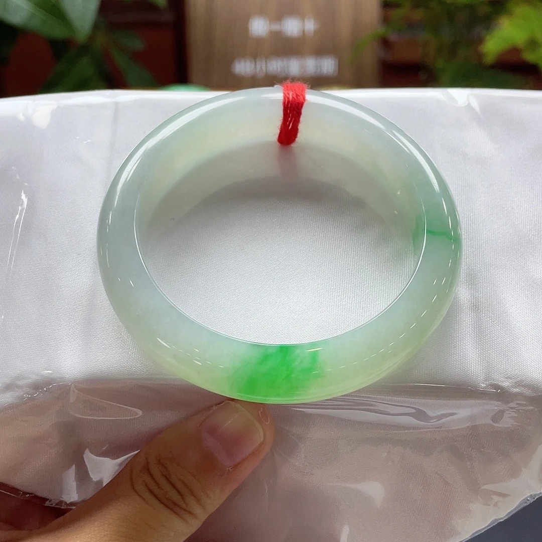 翡翠未镶嵌手镯19 号链接