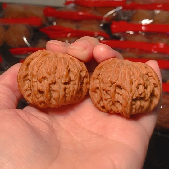 文玩核桃把件磨盘41