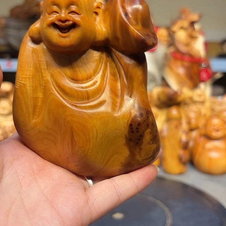 柏木太行崖柏弥勒佛瘤疤
