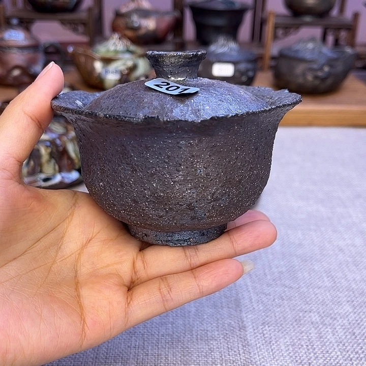 裸柴烧手工陶瓷茶器