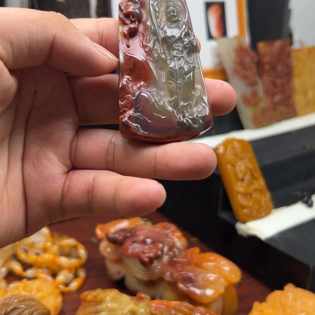 石英质玉（黄龙玉）未镶嵌多样性发货，发其一