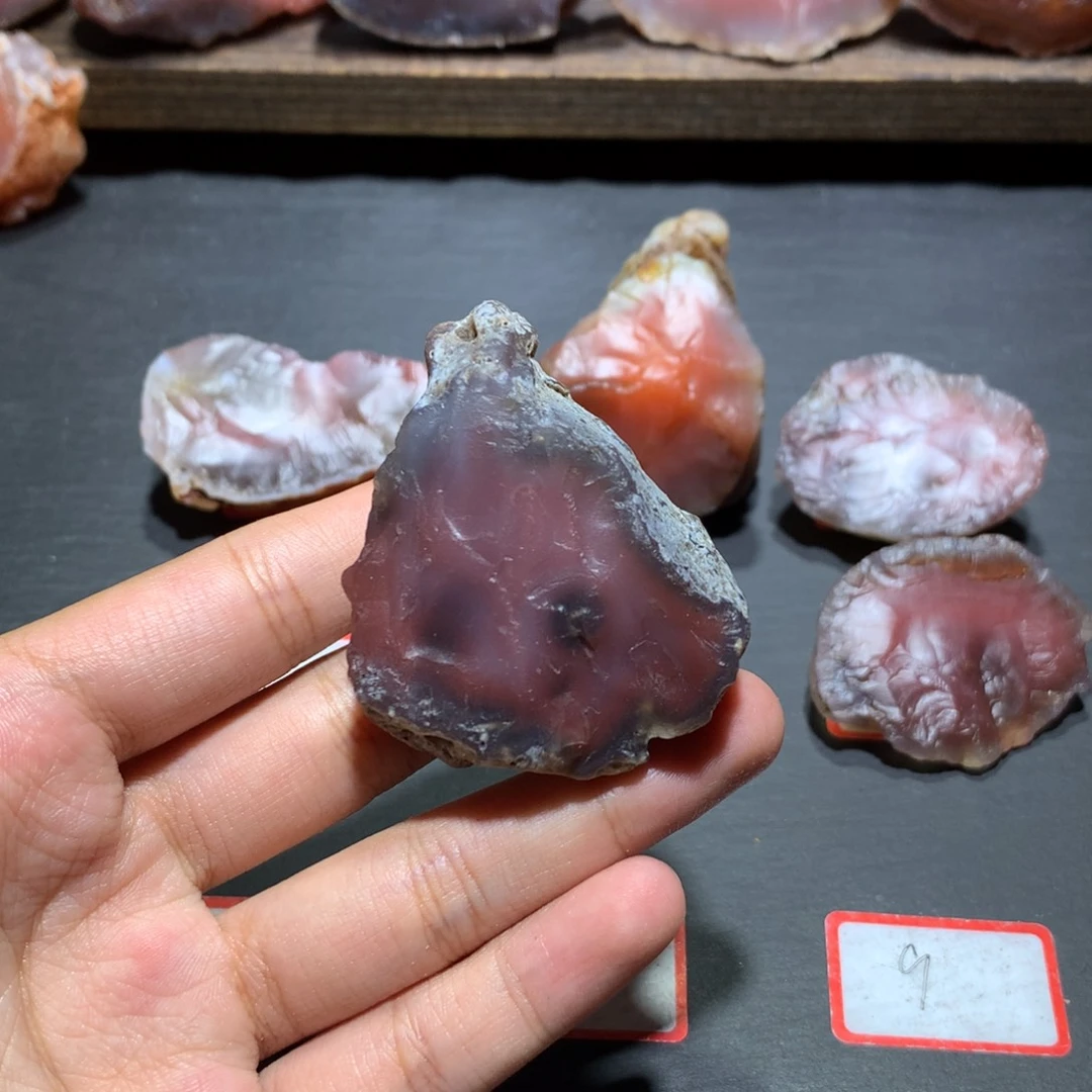 未镶嵌玛瑙/玉髓珠宝奇石