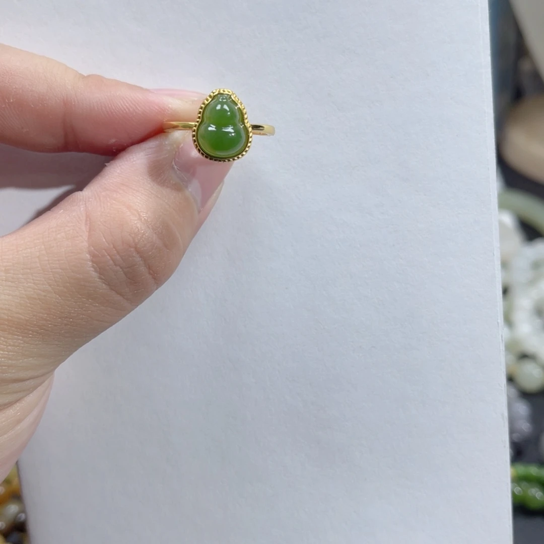 和田玉手串未镶嵌四*