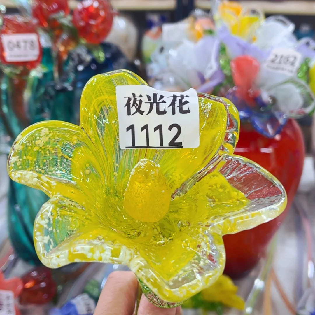 琉璃1112夜光 花瓶家悦美居