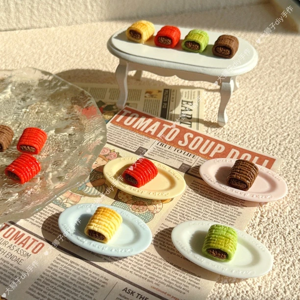 【大狮子定制】微缩巧克力 diy树脂食玩微缩仿真玩具摆件饰品