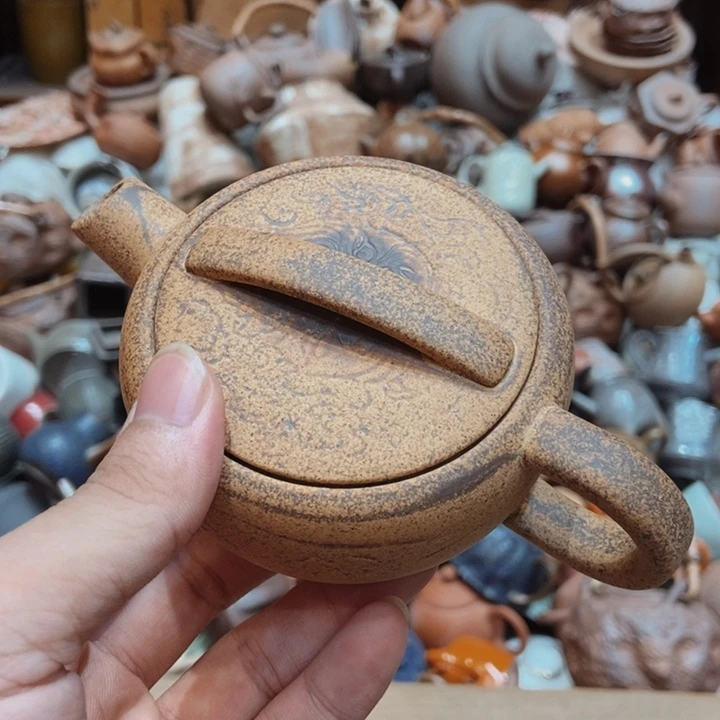 柴烧老岩泥高端茶器