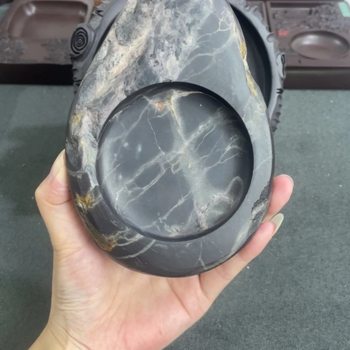 广东肇庆原石端砚