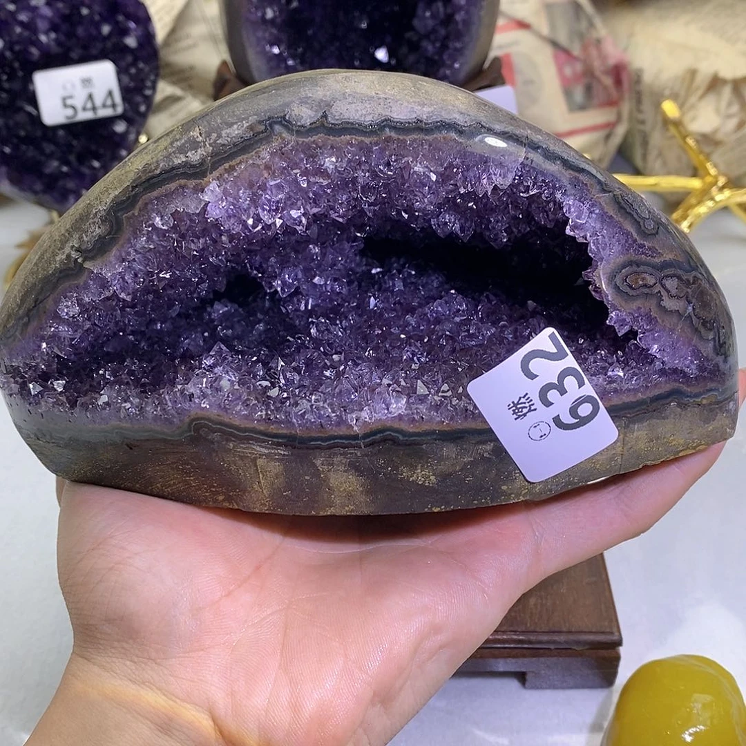 未镶嵌紫晶大型摆件（非配饰）