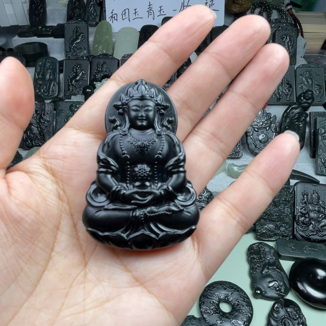 颈饰未镶嵌和田玉